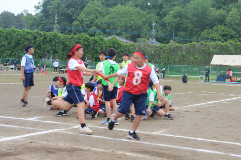 1-8全員リレー