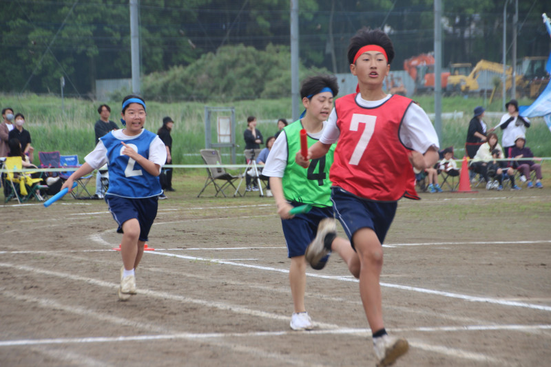 ２の２全員リレー